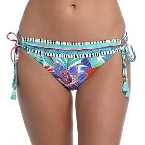 “LA BLANCA” Tropics of Tropez Floral Bikini Bottom